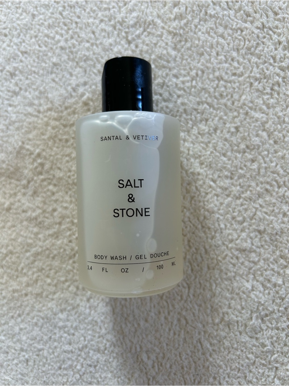 Santal & Vetiver Body Wash 3.4oz - Picture 2 of 2
